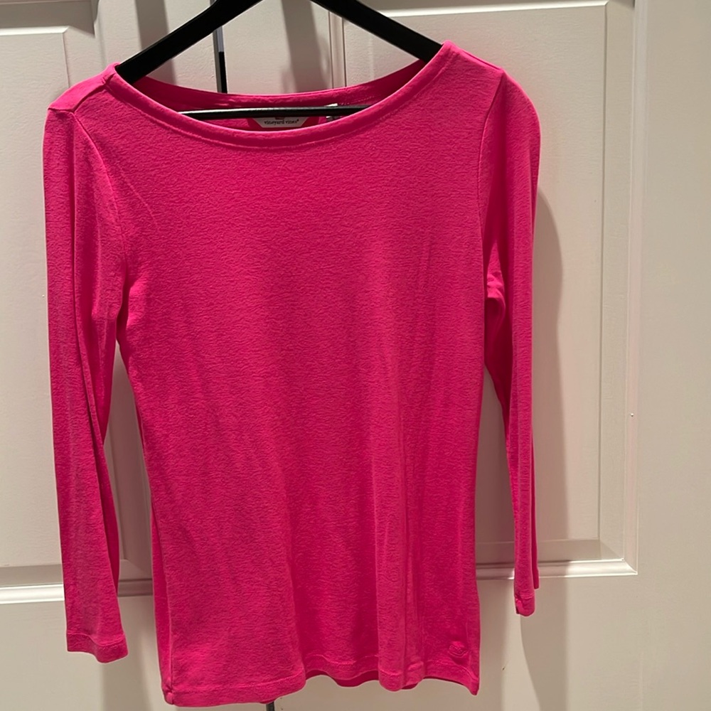 Vineyard Vines cotton long sleeve tee shirt Size S